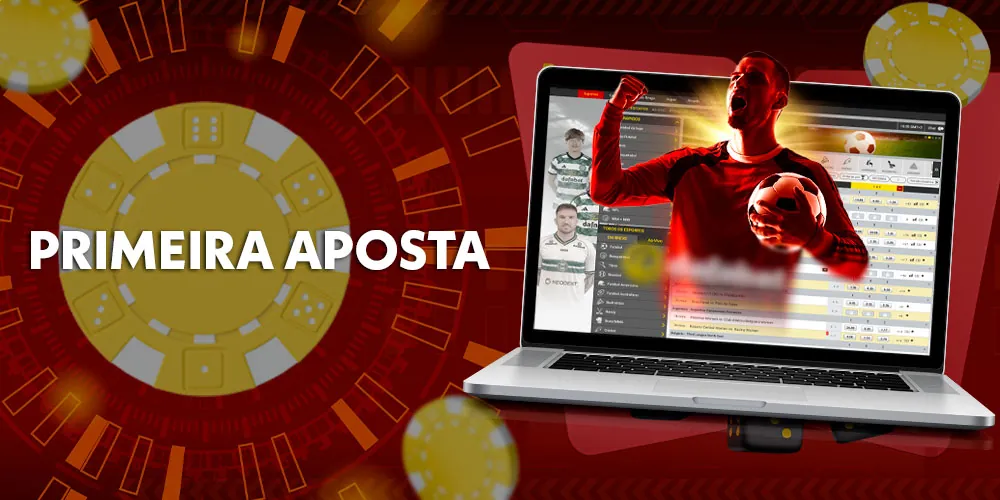 A primeira aposta no site da empresa de apostas Brasil