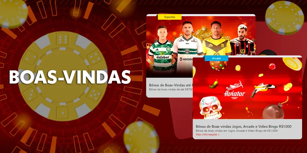 Bônus de boas-vindas