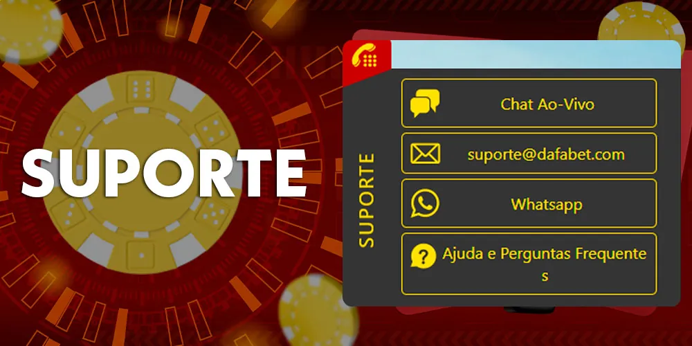 Suporte ao cliente