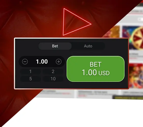 Placing your first bet at Aviator