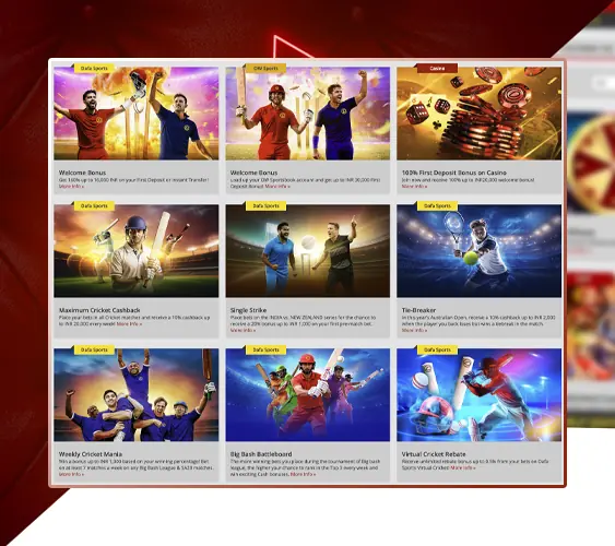 Receive a welcome bonus