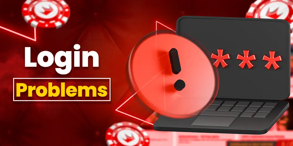 Issues logging into your account.