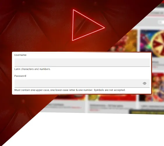 Create a password and username.